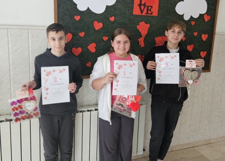 Valentinovsko izdanje Speling Bee natjecanja